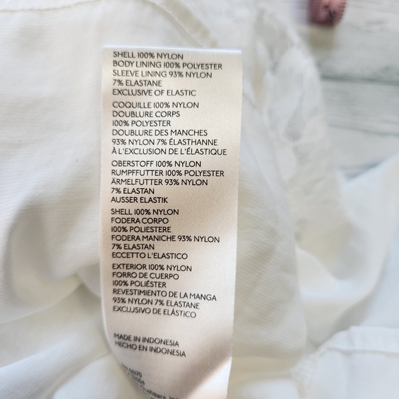 Free People Hailee Lace Mini Dress Ivory Size Medium NWT - Picture 10 of 10